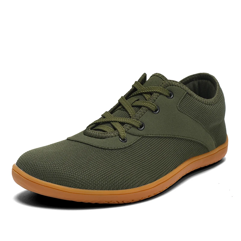 Barefoot Walking Shoes Men's barefoot walking shoes with wide toe and scattered minimalist shoes suitable for gyms driving offices.