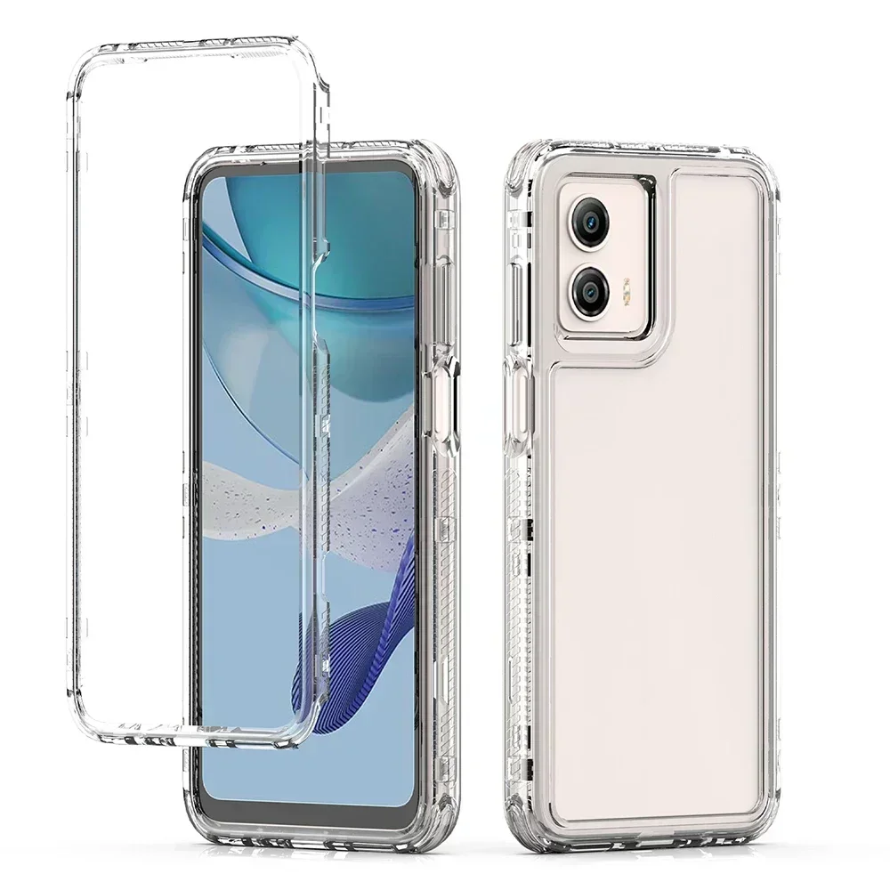 Ultimate 3-in-1 Protective Clear Back Phone Case