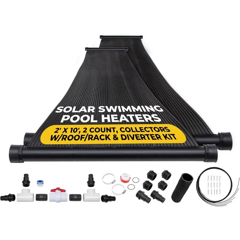 SunQuest Solar Pool Heater Panels for Inground Pools