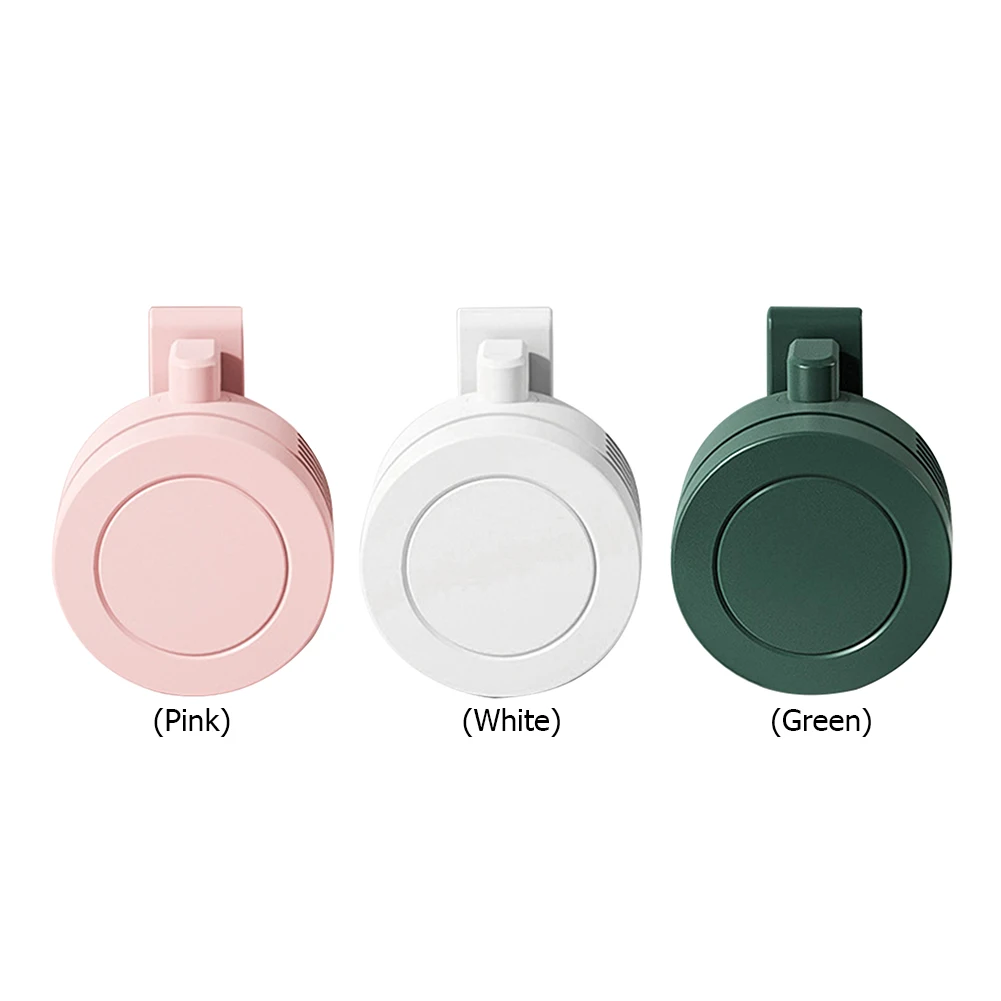 3 Speeds Hanging Neck Waist Fan Bladeless Hanging Fan USB Charging Portable Mini Air Conditioning Fan for Outdoor Home Working
