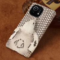 Genuine Leather 3D Head Cover Phone Case For Xiaomi Mi 11 Lite 12 12X 11T Poco