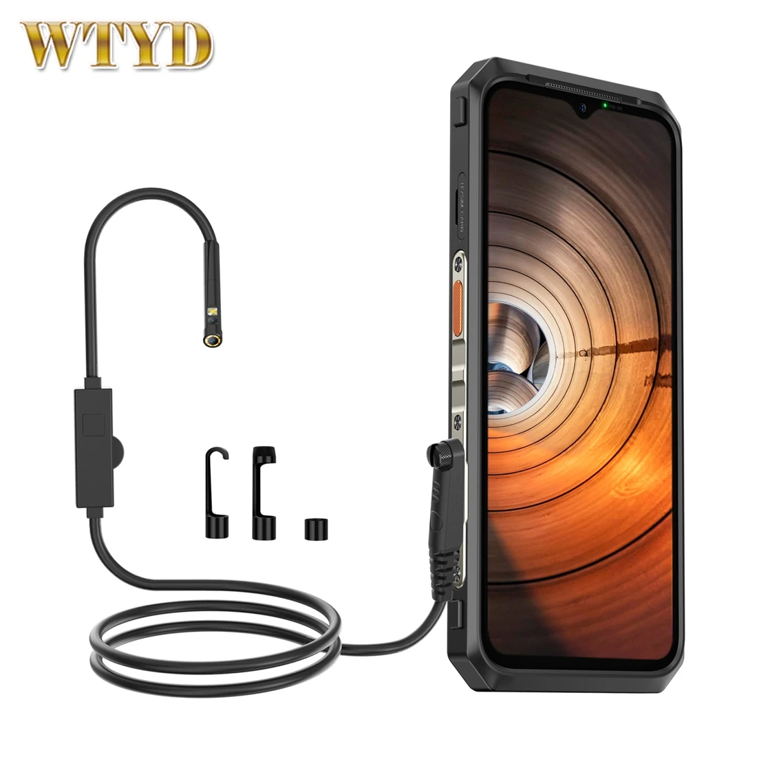 Original Ulefone Digital Endoscope E2 IP67 Waterproof for Ulefone Armor 9 / 9E / 13 16 Pro 18T Smartphone