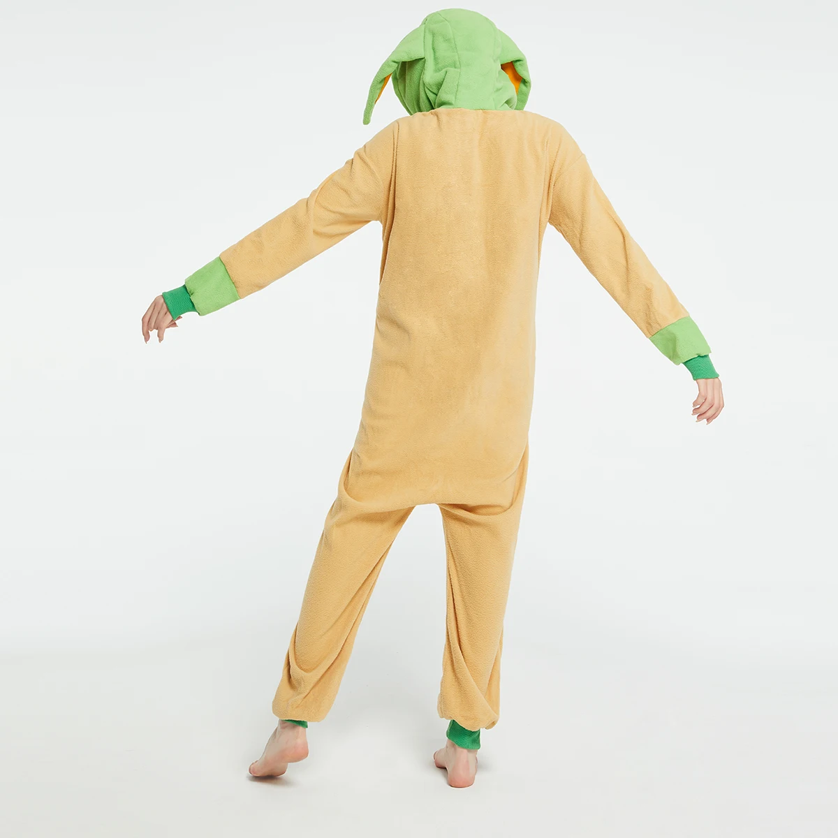 Cosplay Costumes The Mandalorian Yoda Baby Grogu Pajamas Winter Lovers Anime Kigurumi Adult Men Women Cartoon