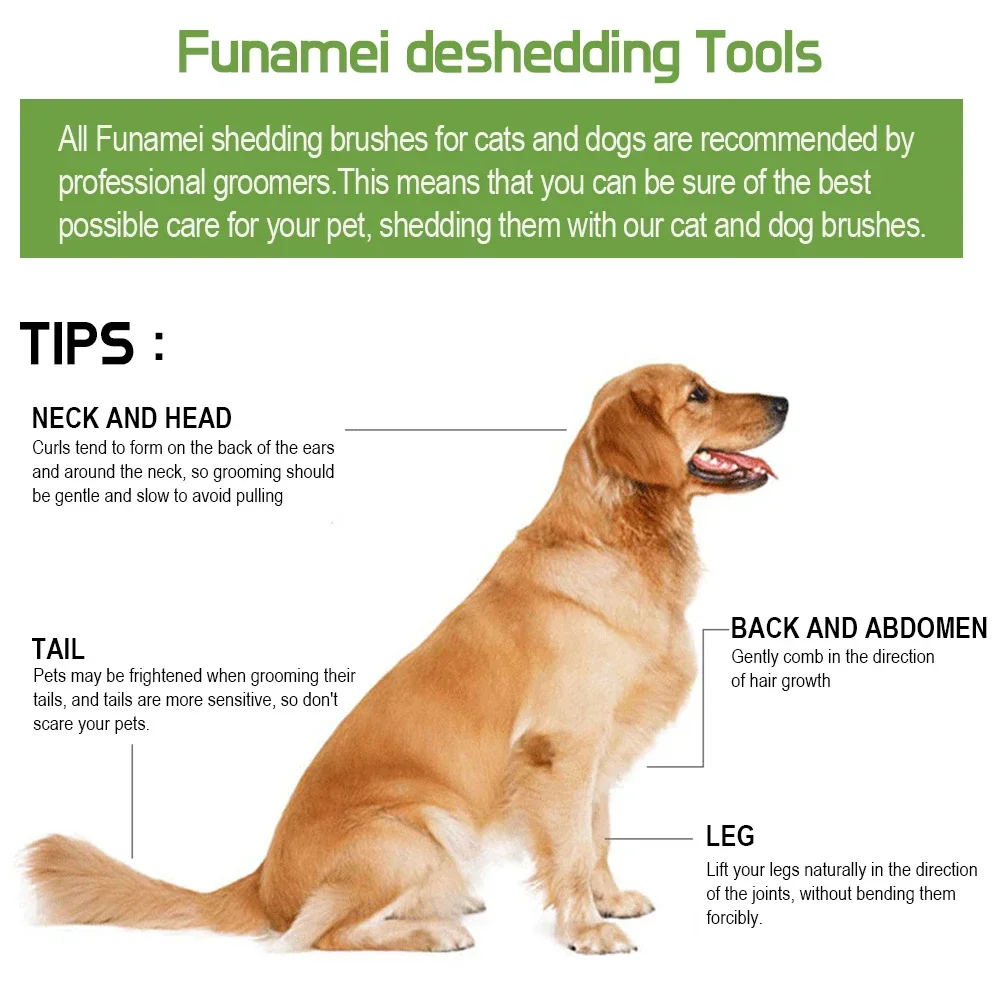 Pet Hair Removal Grooming Comb 4