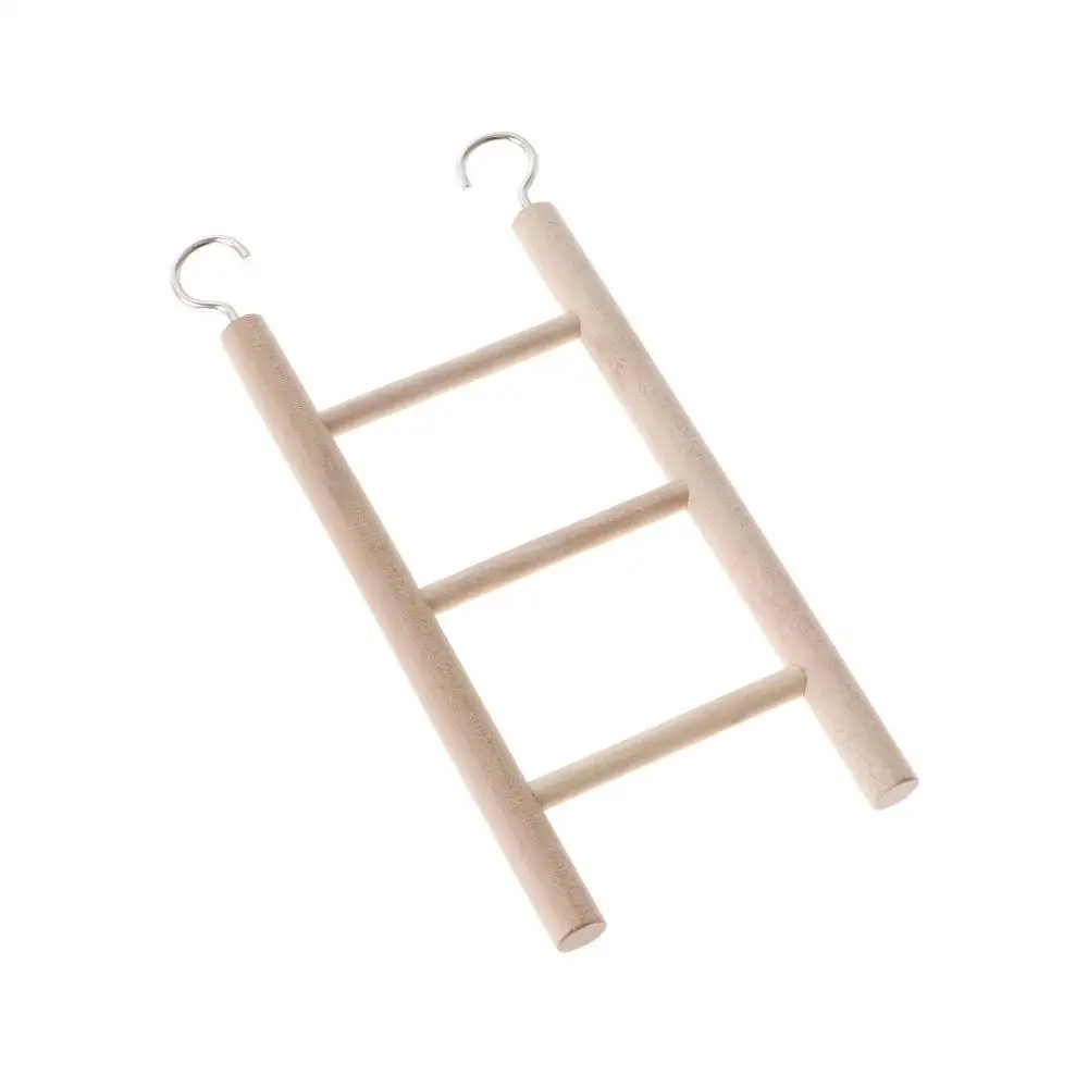 Handgefertigte Vogelkäfig-Hängedekoration Kletterleiter für Hamster Vogelzubehör Papagei – Detail 6