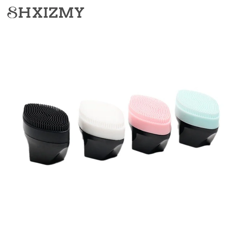 실리콘 페이스 클렌징 브러쉬, 페이셜 딥 모공 스킨 케어 스크럽 클렌저 도구, 미니 뷰티 소프트 딥 클렌징 각질 제거 도구, 신제품 