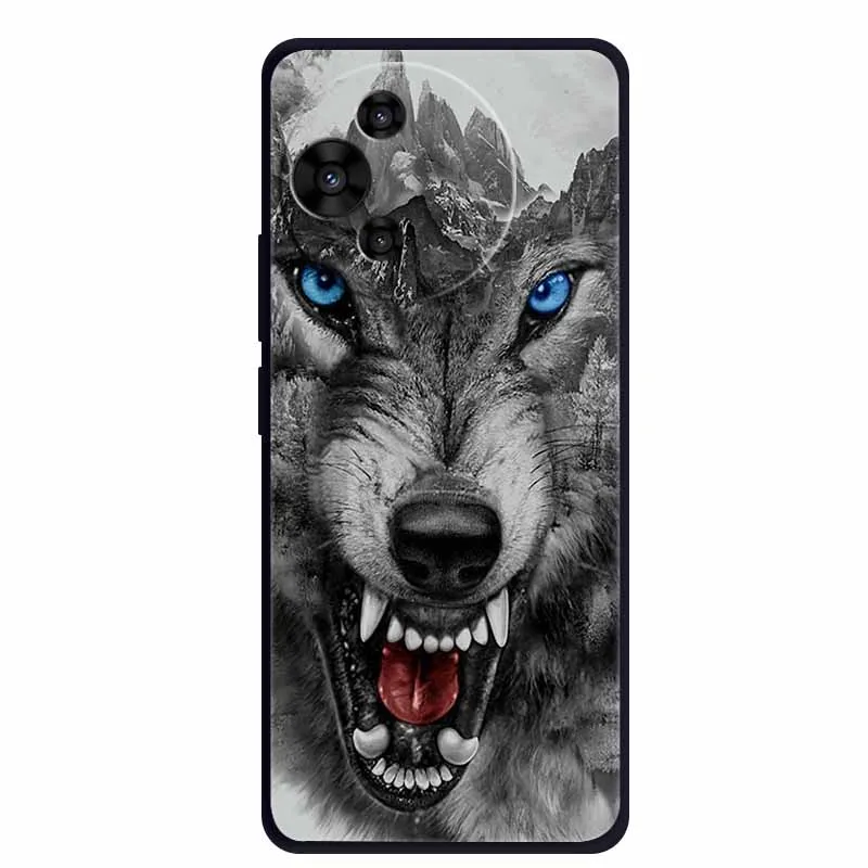 Luxury TPU Soft Silicone Back Cover with Floral and Love Design