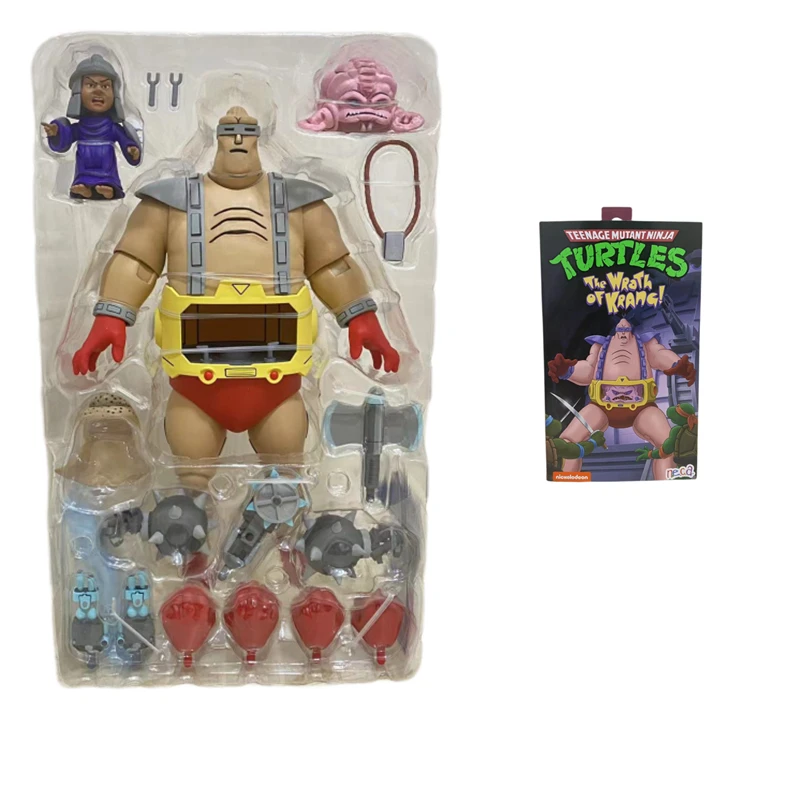 

18Cm Neca Teenage Mutant Ninja Turtles Shredder Krang Tmnt Anime Action Figure Joint Movable Soldiers Model Doll Toys Gift