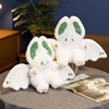 Flying Big Bat Bunny Plush Toy Kawaii Animal Creative Magical Spirit Rabbit Plush Doll White Bat Soft Stuffed Toys for Kids Gift 3