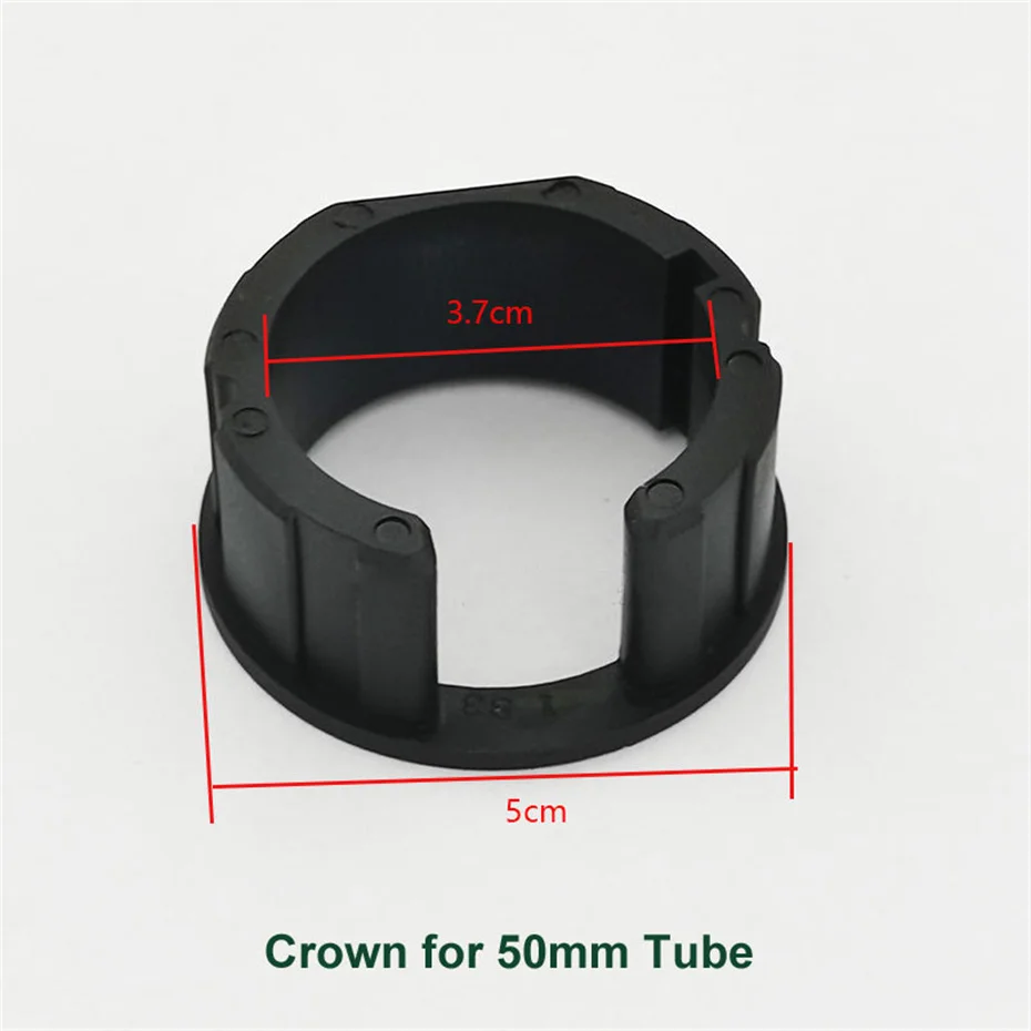 Dooya Crown+Drive Adapter for Motorized Rolling Blinds,for Dooya/Tuya tubular motor of Diameter 35mm,Dia 50mm Rolling Tube