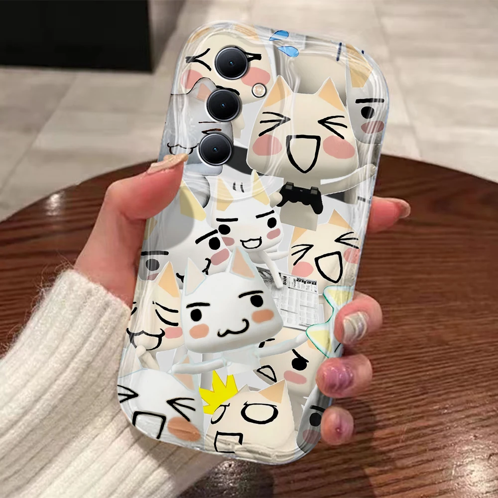✴︎Catmobileページ✴︎ Shockproof Cell Mobile Phone Case - Cartoon Cat Ear Skin