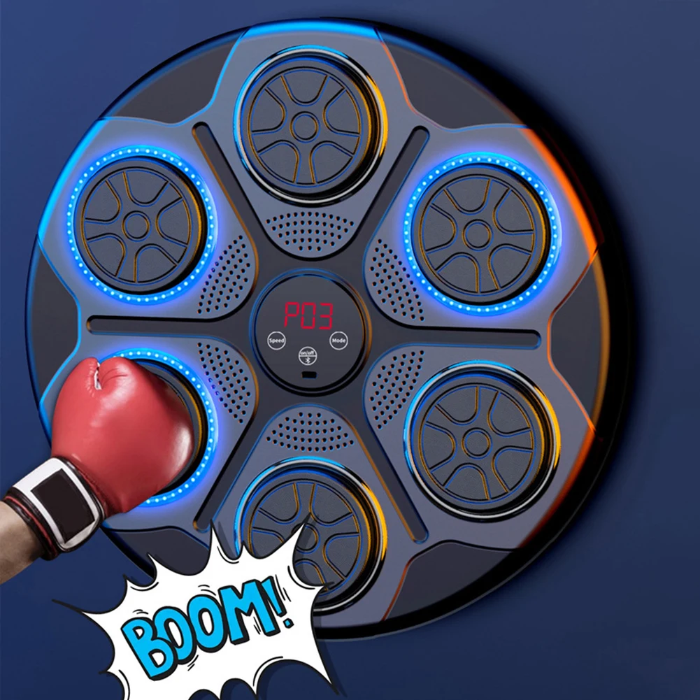 New Smart Music Boxing Machine Adult/Children Sports Fitness Boxing Trainer Home Exercise Response Training Boxing Wall Target 3