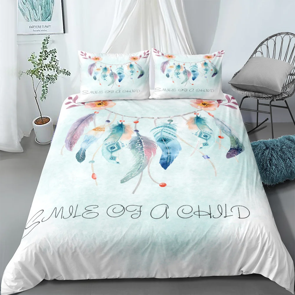 Dreamcatcher Ethnic Bedding Set Single Twin Double Queen King Cal King