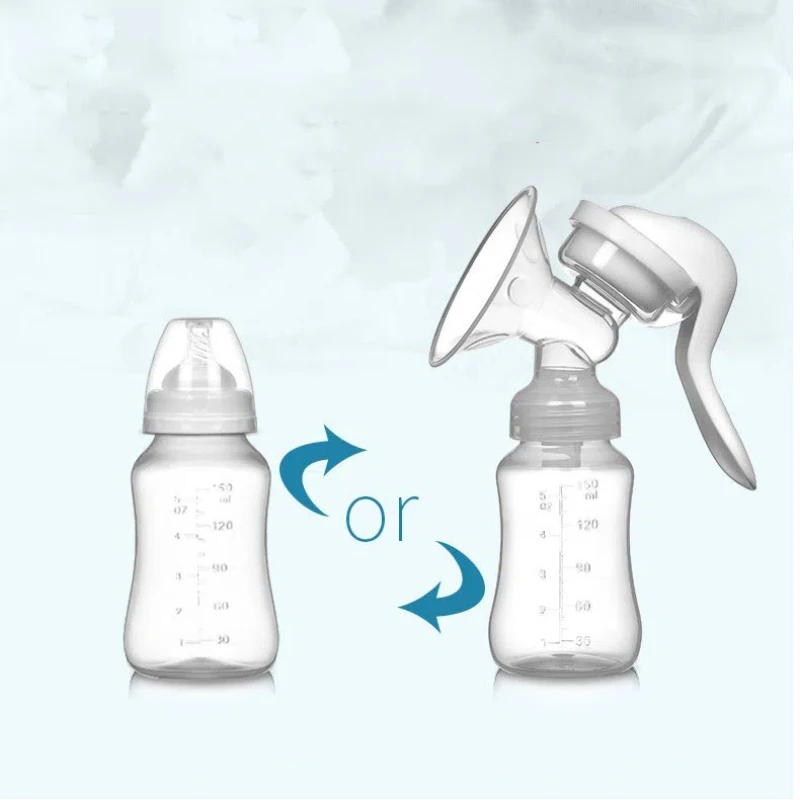 Breast Pump Manual Breast Pump Pp Material Maternity Products Silicone Breast Pump Painless Silent Non-electric