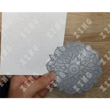 2022 Special Sale Spring Punctate Flowers Metal Cutting Dies Diy Scrapbooking Diary Paper Card Gift Decoration Embossing Molds