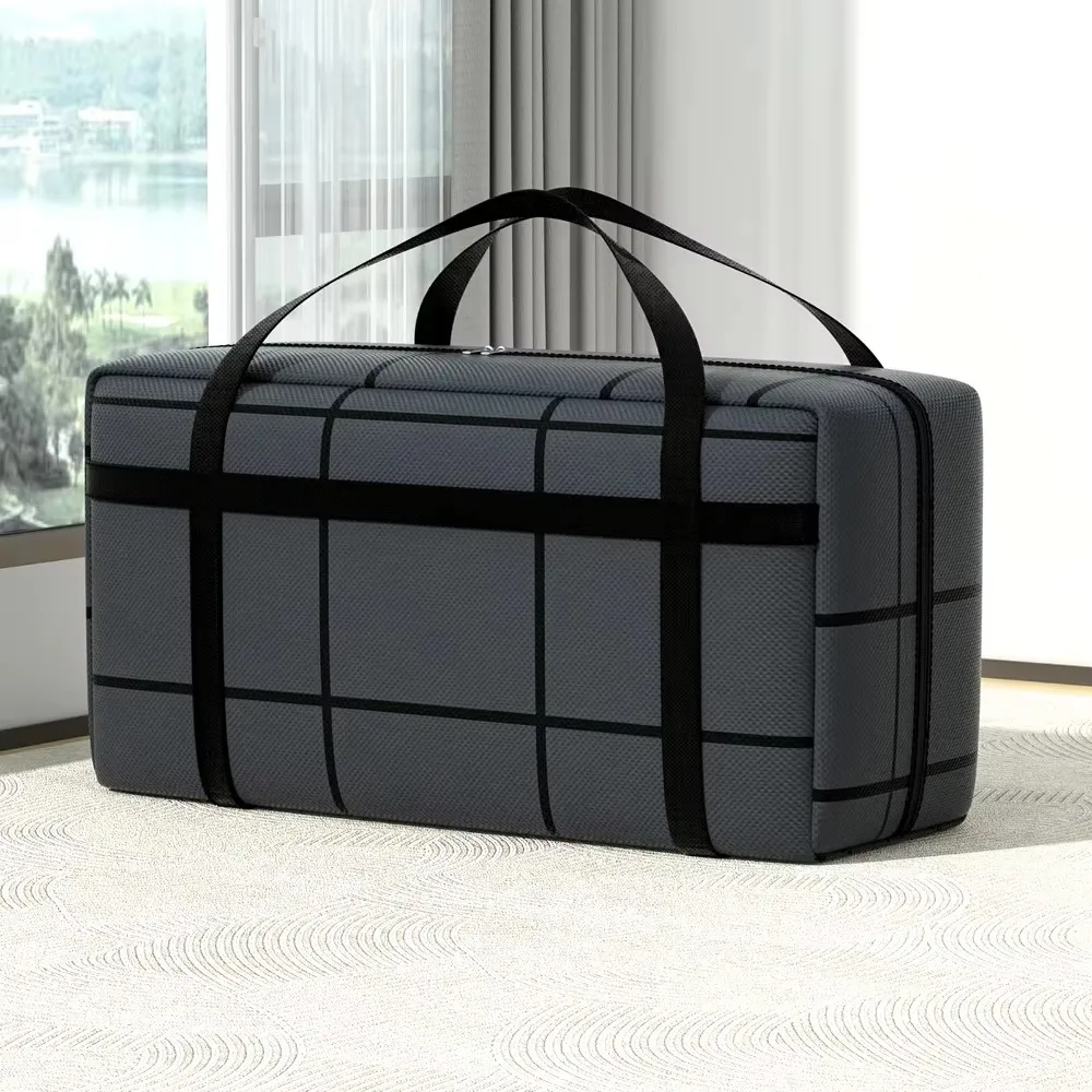 Large Dustproof Tote Bag Non Woven Cotton Quilt Storage Bags Moisture-proof Travel Storage Handbag Household Wardrobes Pouch Bag 2
