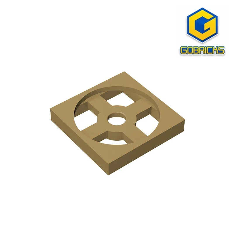 Gobricks Gds-949 Giradischi 2X2 Piastra, Base Compatibile Con Lego 3680 Blocchi Educativi Fai Da Te Tecnici