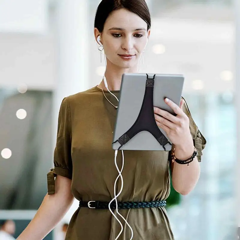 For pad For Kindle Portable Tablet Hand Band With Finger Sling Band StrapTablet Handed Grip Strap Holder for 9-11 inch Tablets