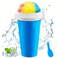 Tasse à neige fondante surgelée rapide, 2 pièces, grande capacité, pour Smoothies faits maison, jus de crème glacée, cuisine à presser d'été 2
