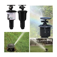 1/2" 3/4" Pulse Pop-Up Impact Sprinkler Head Adjustable Rocker Rotary Buried Sprinkler Flat Farmland Automatic Irrigation 2