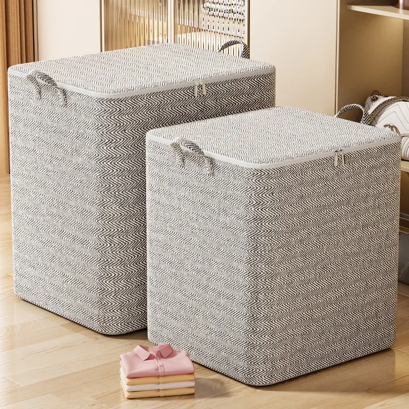 Quilt Clothes Storage Bag Big Capacity Duvet Blanket Sorting Bags Dustproof Clothes Organizer Sorting Bags Household Moving Bags 2