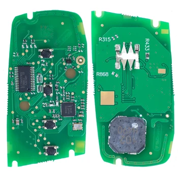Keyforkess 315/434/868MHz PCF7953 Chip CAS4 /FEM 3 pulsanti Keyless-Go Smart Remote Key Fob per BMW 1 2 3 4 5 6 7 Series X3 M2 Blue - KEYECU 315 434 868MHz PCF7953 Chip CAS4 FEM 3 pulsanti Keyless Go Smart Remote Key
