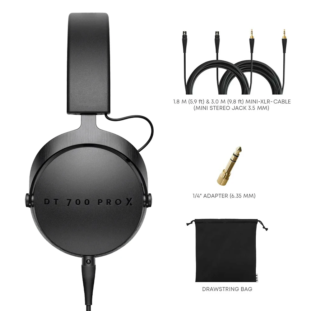 beyerdynamic DT700 PRO X Closed Back HiFi Professional Recording Earphones for Studio Monitoring and Live Performance 3