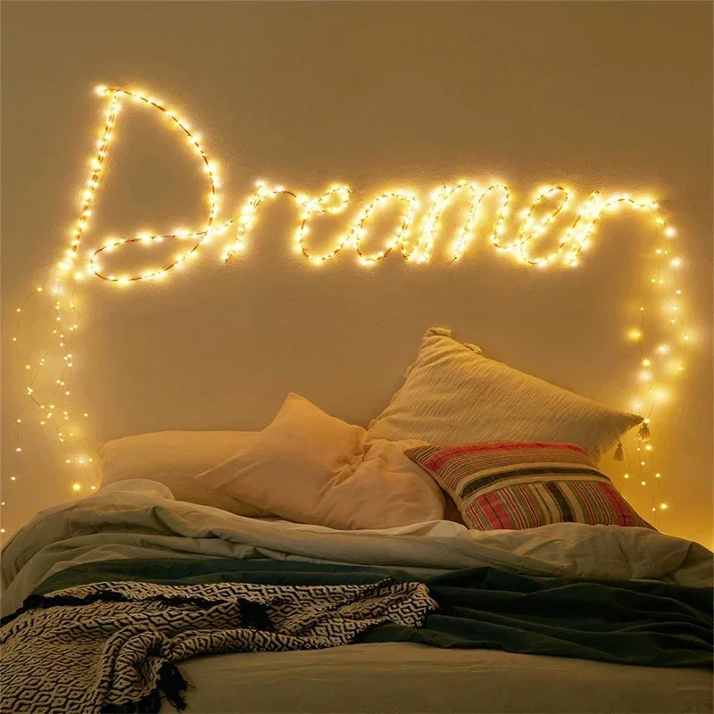 LED Fairy String Lights, Firefly String Lights Crafting Lights Warm White LED Fairy String Lights Home Festival Decorations
