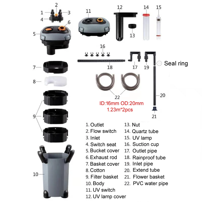 Aquariumfilters met een pompcapaciteit van 301 - 500 l/u kopen? Kijk snel