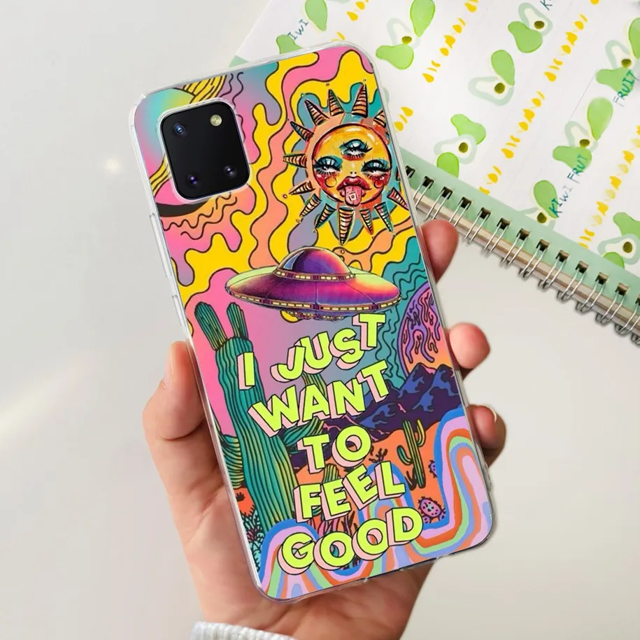 Cute Butterfly Slim Clear Silicone Phone Case Cover