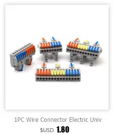 Description Picture 4 of item1PC Puncture Type Non Break Wire Piercing Terminal Block Within 220V Fastlock Quick Electrical Cable Unbreakable Crimp Connector