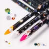 4 Pcs Drilling Tool Nail Crayon Tools Paraffin Wax Pencil Rhinestone Picker 3
