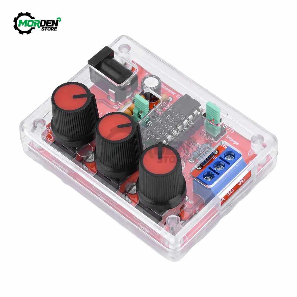 DC 9-12V XR2206 Signal Generator Sine/Triangle/Square Output 1Hz -1MHz Signal Generator Kit For Electronic Measuring Tool