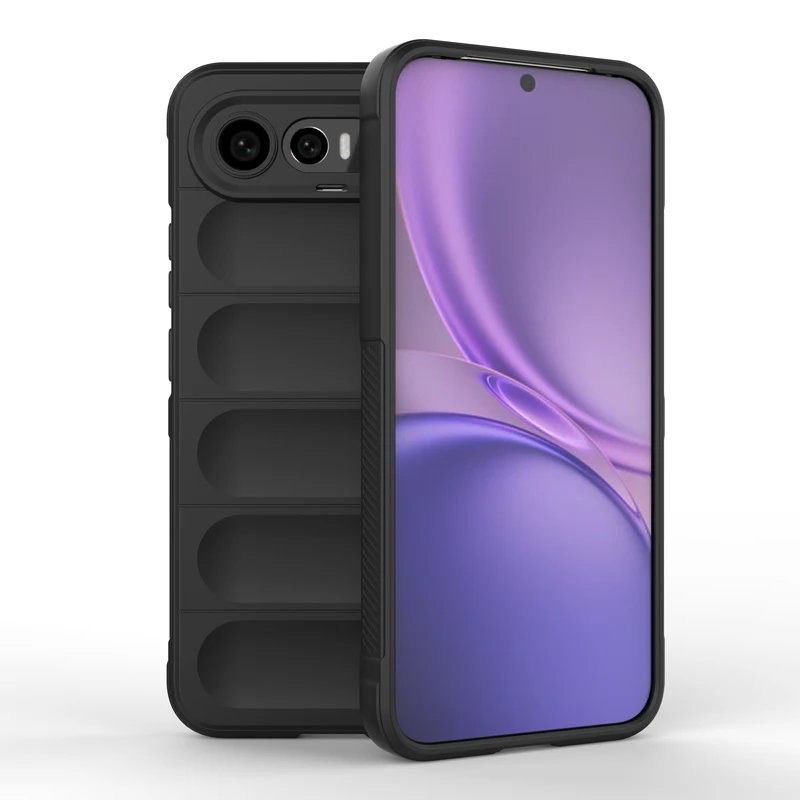 Shockproof Shield Soft Silicone TPU Phone Back Cover - Full Protection