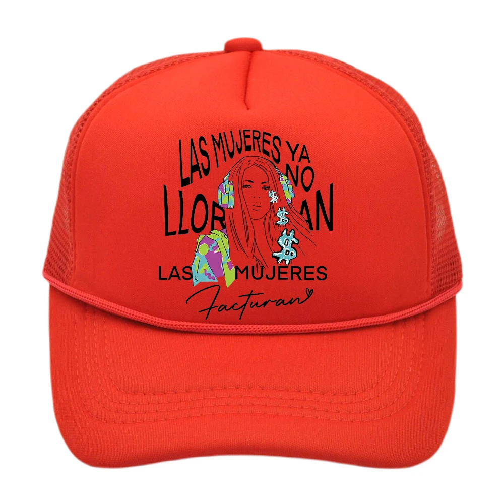 Shakira Printing Mesh Cap Summer Unisex Baseball Cap Breathable Couple Hat Unisex Adjustable Las Mujeres ya no LloranVisors Caps 4