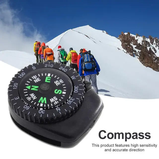 Portable Outdoor Hiking & Orienteering Compass 5