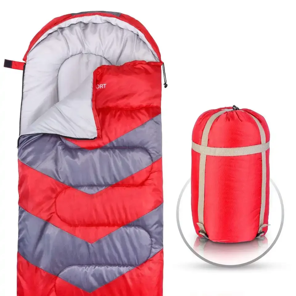 

Low Moq Lightweight Envelope Sleeping Bag 3 Season Weather Outdoor Wild Camping Winter Sleeping Bag Thickened Adult Sleeping Bag