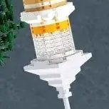 Lighthouse Building Blocks Toy Set with Light for Kids