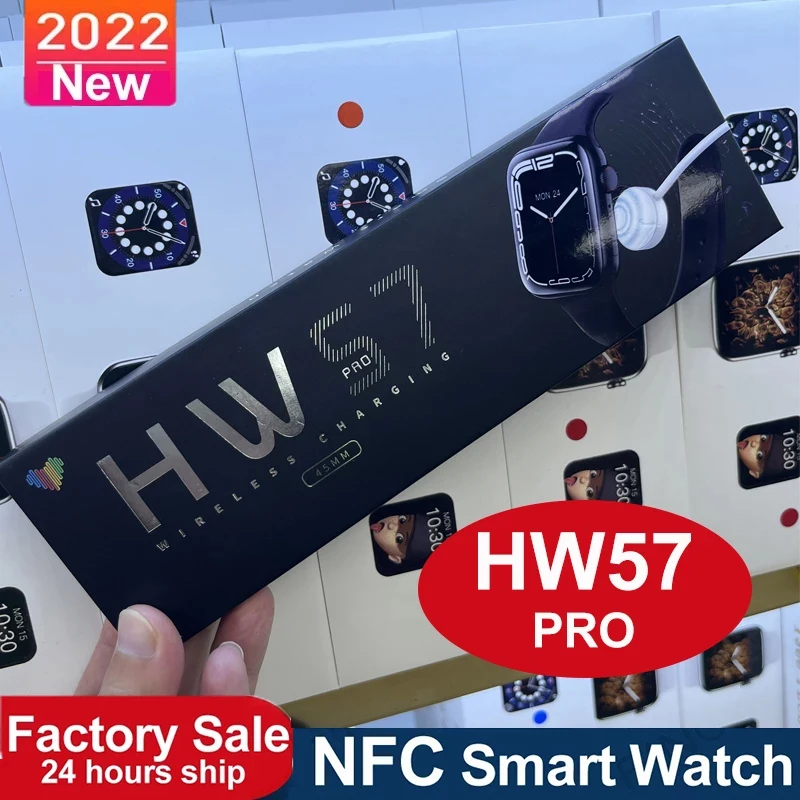 Смарт-часы HW57 Pro мужские с поддержкой NFC 2022 и Bluetooth |