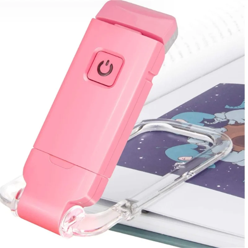 USBRechargeableBookLightBookReadingLampCliponBookLights