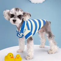 Polo pour chien, vêtements d'été décontractés pour petits et grands chiens, T-Shirt pour chats, Chihuahua, carlin, Costumes, chemises Yorkshire 4