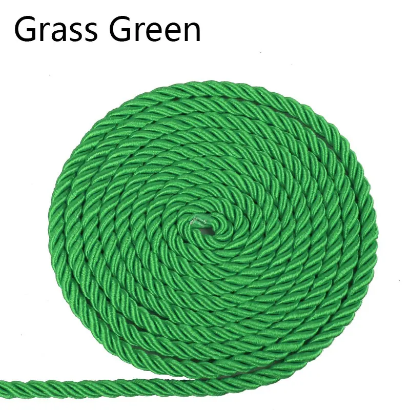 Luxurious 5mm Twisted Satin Rope for Elegant DIY Crafts & Decorative Packaging
