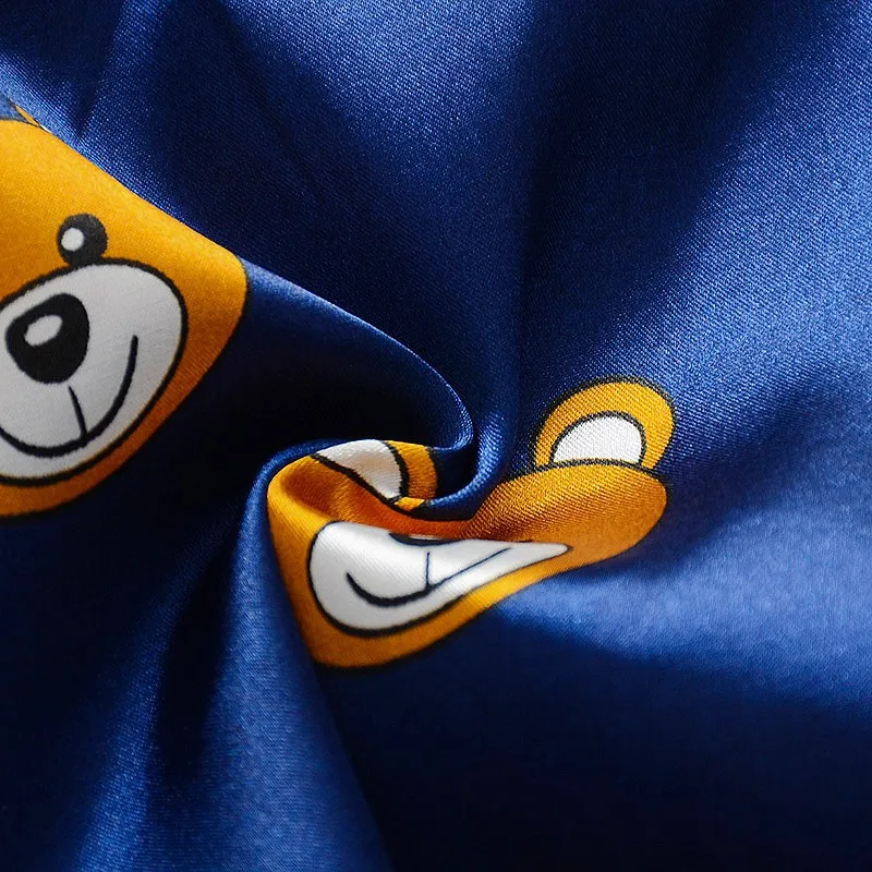Pajamas Sets Children Pajamas Kids Clothes Sets Toddler Silk Satin Pajamas Pyjamas Set Baby Sleepwear