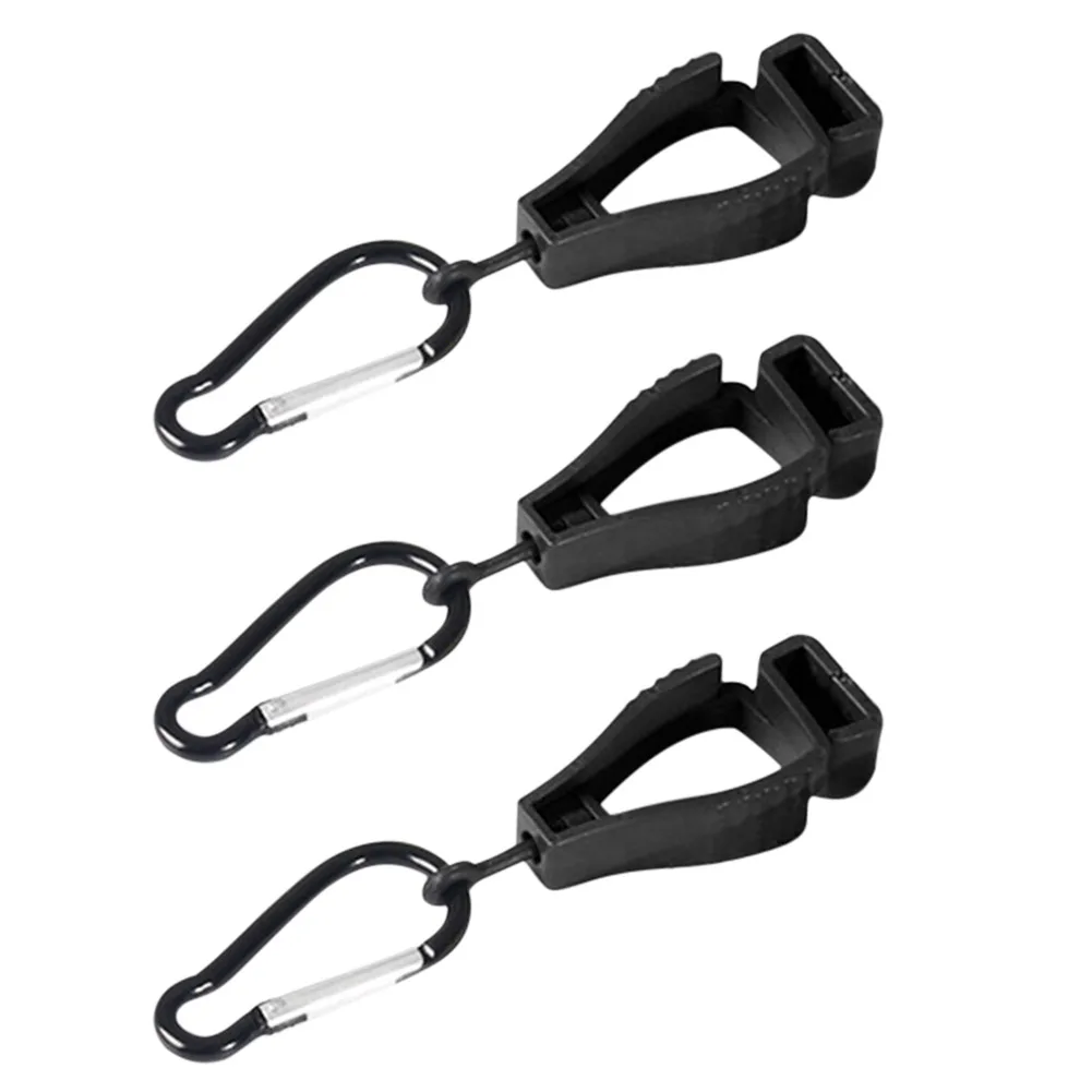 Hodyludy Lot De 3 Clips Porte-Gants Rotatifs 360° – Mousqueton Pour Ceinture, Anti-Perte Pour Travail, Bricolage, Chantier, Extérieur