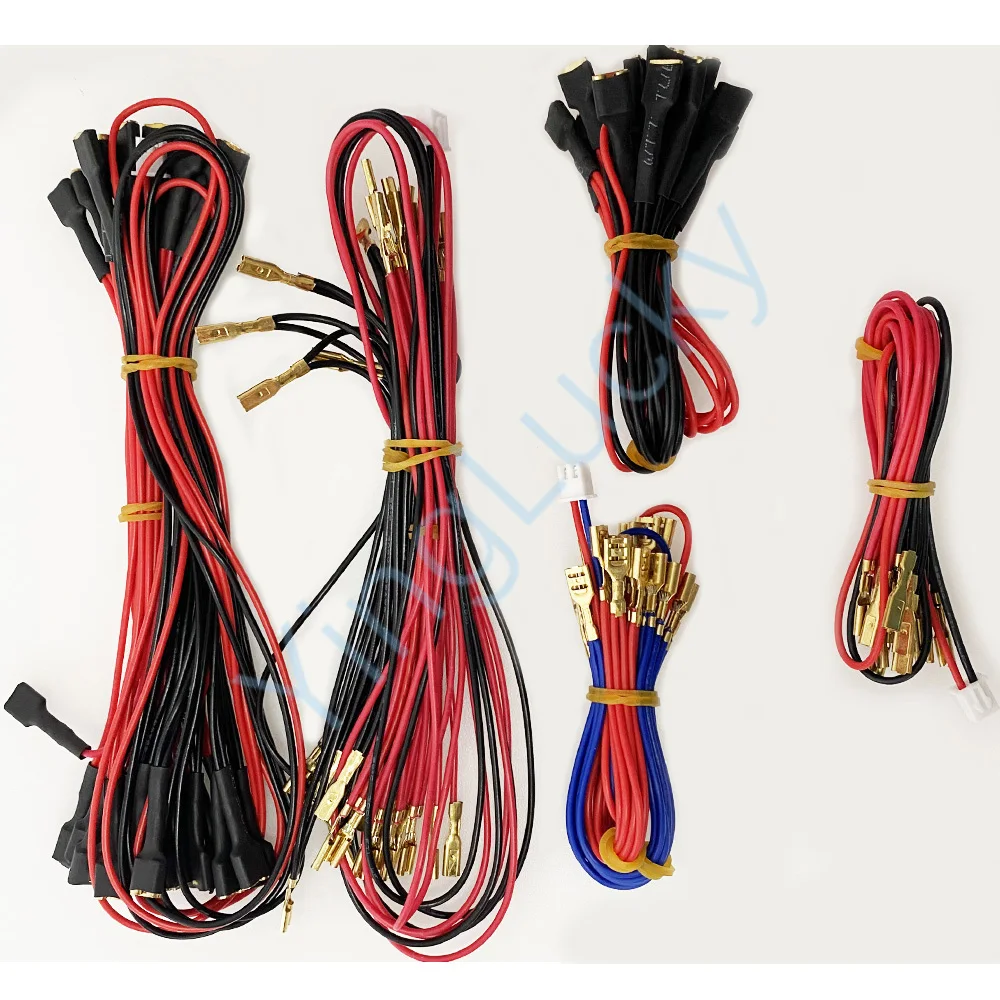 Cavo Lampadina A Pulsante Led Arcade Con Connettore Rapido A 2Pin Da 6.3Mm O 2.8Mm A Encoder Usb Per Joystick Arcade Pulsante Fai Da Te/Led