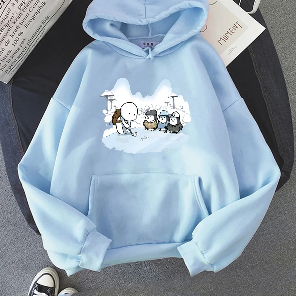 

Nestheadss Cute Cartoon Print Hoodies Winter Sweatshirts Male/female Long Sleeve Clothing Oversized Pullovers Casual Sudaderas