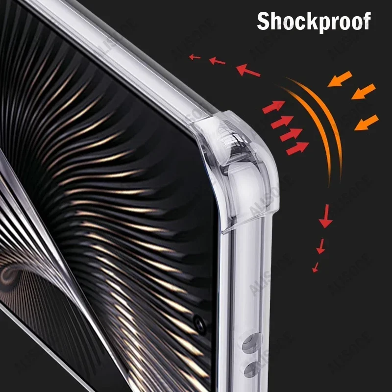 Ultra Thin HD Clear Soft Shockproof Transparent Phone Case