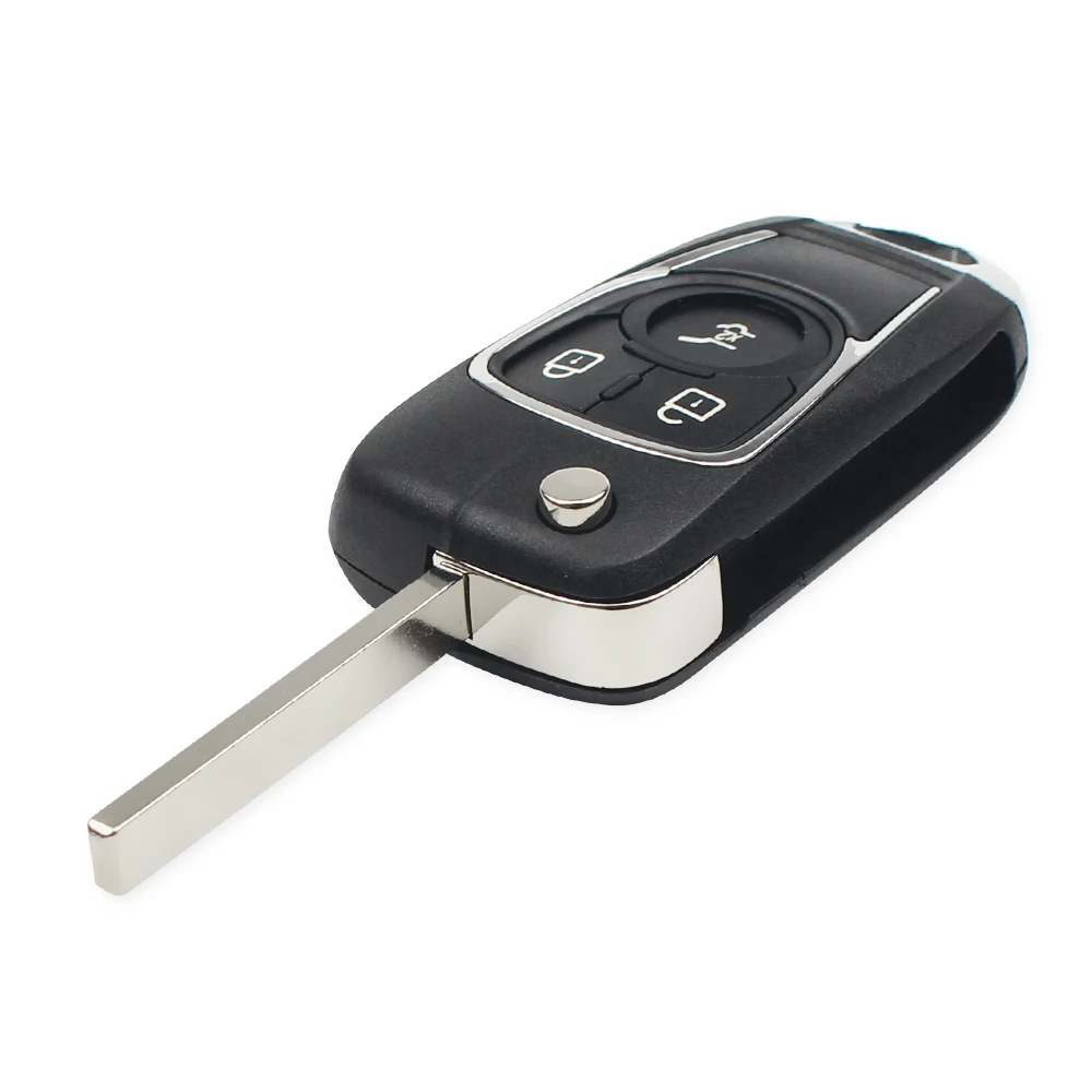 KEYYOU 2/3 Button Replacement Flip Folding Remote Car Key Shell Case for Chevrolet Cruze Epica Lova Camaro Impala Aveo for Opel