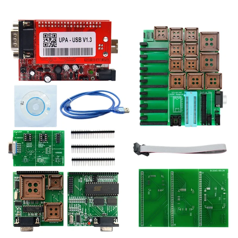

USB-программатор UPA V1.3 с полным адаптером