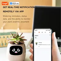 Ivy Tuya Smart Planter,Endless Fun Over 49 Rich Expressions,7 smart sensors,AI Chips Make Raising Plants Easy and Fun 3